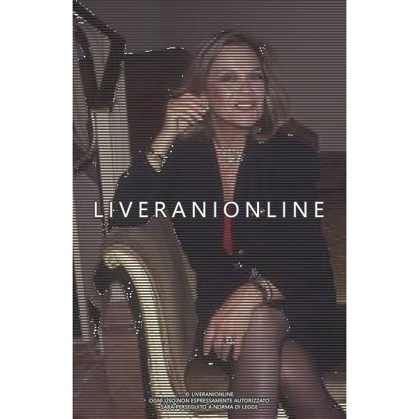 DIAP-RETROSPETTIVA VALERIA MORICONI ATTRICE NELLA FOTO VALERIA MORICONI NELL\'ANNO 1990 AG ALDO LIVERANI SAS