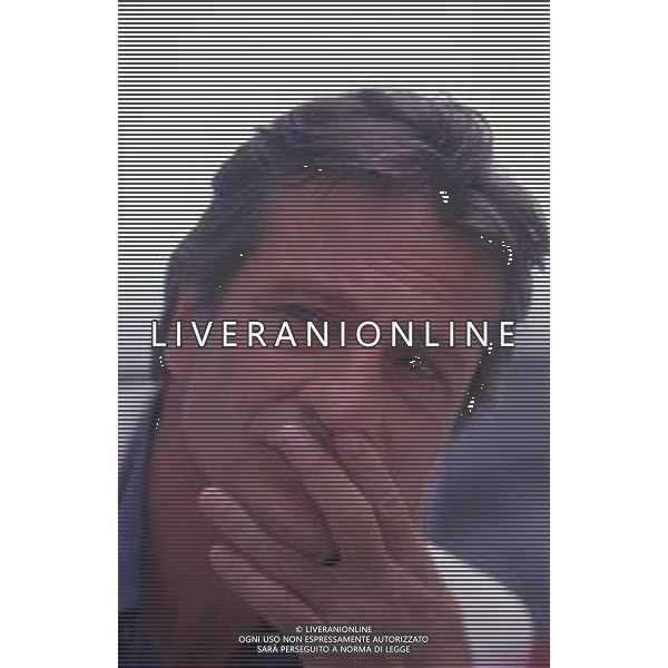 DIAP-RETROSPETTIVA VITTORIO MEZZOGIORNO ATTORE NELLA FOTO VITTORIO MEZZOGIORNO A VENEZIA NELL\'ANNO 1989 AG ALDO LIVERANI SAS