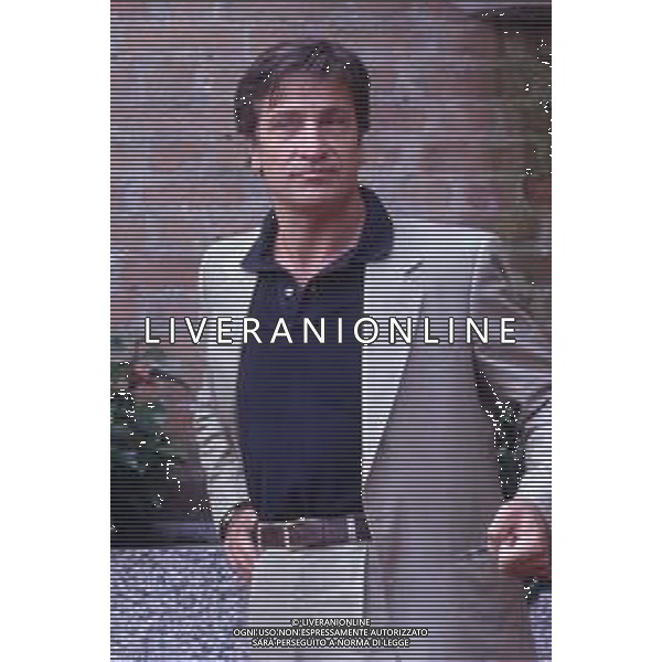 DIAP-RETROSPETTIVA VITTORIO MEZZOGIORNO ATTORE NELLA FOTO VITTORIO MEZZOGIORNO A VENEZIA NELL\'ANNO 1989 AG ALDO LIVERANI SAS
