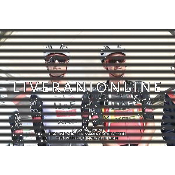 19-10-2025 Veneto Classic; 2025, Uae Team Emirates - Xrg; Wellens, Tim; Sivakov, Pavel; Soave; ©SIROTTI - AGENZIA ALDO LIVERANI SAS