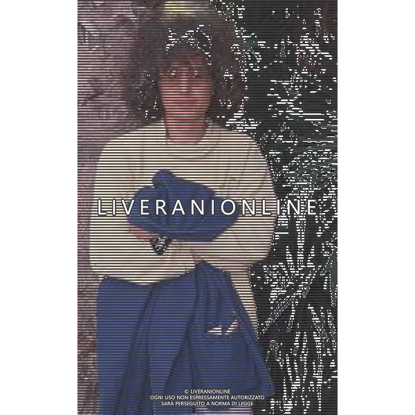 DIAP-RETROSPETTIVA ANGELO BRANDUARDI CANTANTE NELLA FOTO ANGELO BRANDUARDI NELL\'ANNO 1990 AG ALDO LIVERANI SAS