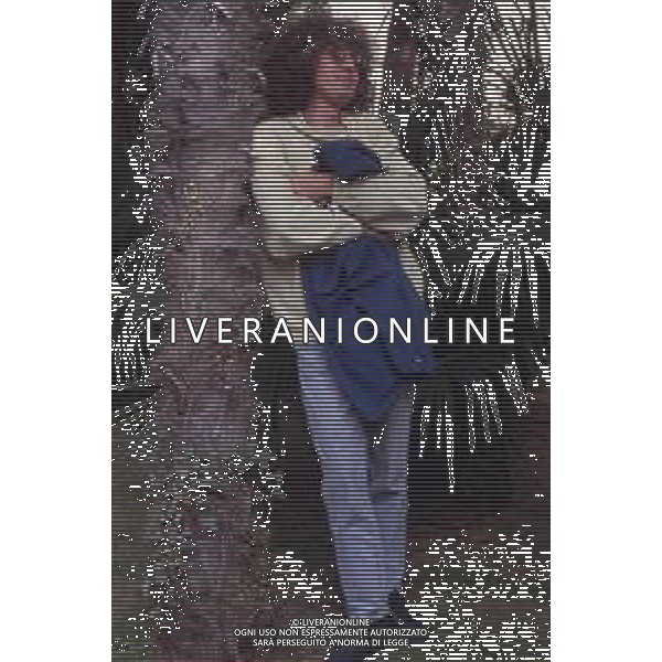 DIAP-RETROSPETTIVA ANGELO BRANDUARDI CANTANTE NELLA FOTO ANGELO BRANDUARDI NELL\'ANNO 1990 AG ALDO LIVERANI SAS