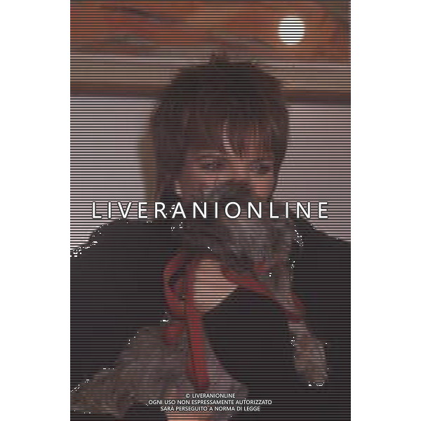 DIAP-RETROSPETTIVA LIZA MINELLI CANTANTE NELLA FOTO LIZA MINELLI A MILANO NELL\'ANNO 1989 AG ALDO LIVERANI SAS