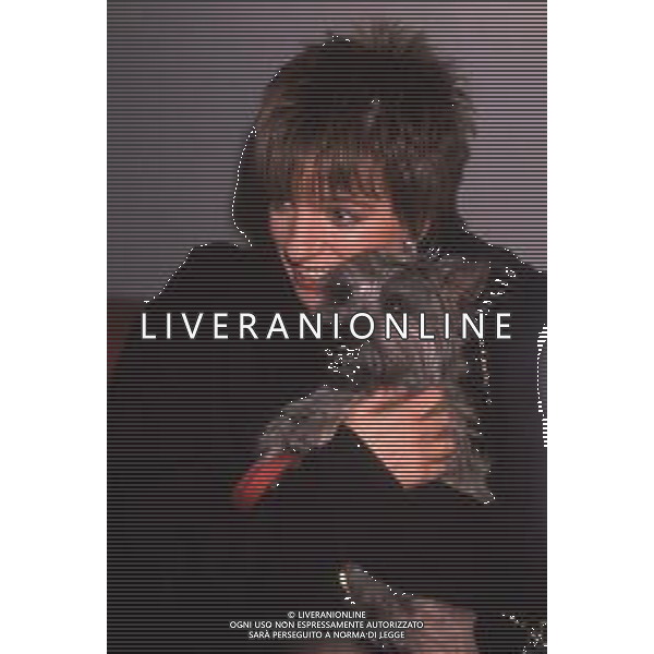 DIAP-RETROSPETTIVA LIZA MINELLI CANTANTE NELLA FOTO LIZA MINELLI A MILANO NELL\'ANNO 1989 AG ALDO LIVERANI SAS