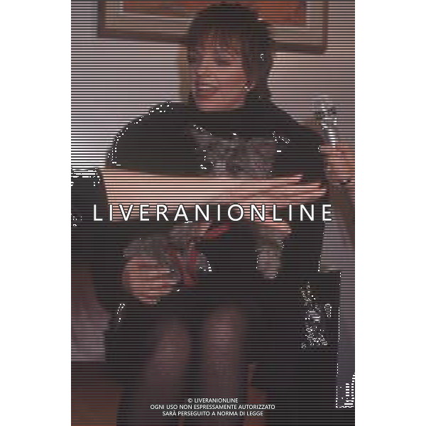 DIAP-RETROSPETTIVA LIZA MINELLI CANTANTE NELLA FOTO LIZA MINELLI A MILANO NELL\'ANNO 1989 AG ALDO LIVERANI SAS