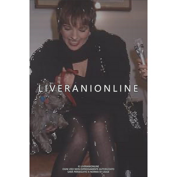 DIAP-RETROSPETTIVA LIZA MINELLI CANTANTE NELLA FOTO LIZA MINELLI A MILANO NELL\'ANNO 1989 AG ALDO LIVERANI SAS