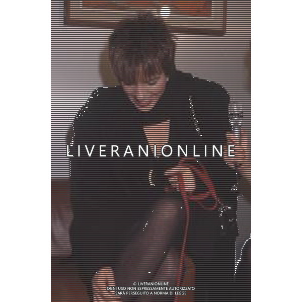 DIAP-RETROSPETTIVA LIZA MINELLI CANTANTE NELLA FOTO LIZA MINELLI A MILANO NELL\'ANNO 1989 AG ALDO LIVERANI SAS