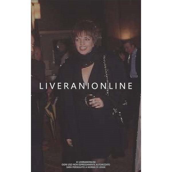 DIAP-RETROSPETTIVA LIZA MINELLI CANTANTE NELLA FOTO LIZA MINELLI A MILANO NELL\'ANNO 1989 AG ALDO LIVERANI SAS