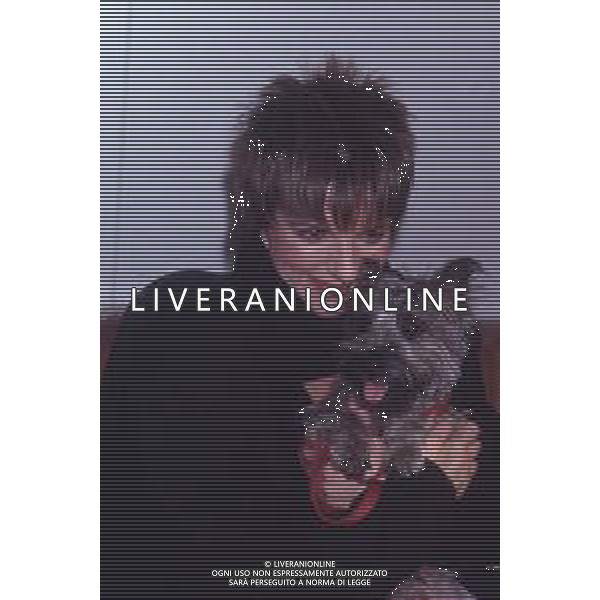 DIAP-RETROSPETTIVA LIZA MINELLI CANTANTE NELLA FOTO LIZA MINELLI A MILANO NELL\'ANNO 1989 AG ALDO LIVERANI SAS