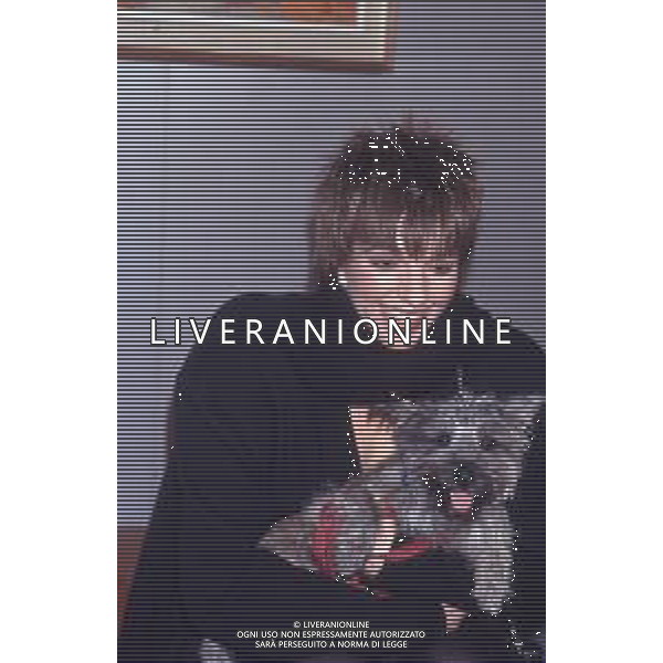 DIAP-RETROSPETTIVA LIZA MINELLI CANTANTE NELLA FOTO LIZA MINELLI A MILANO NELL\'ANNO 1989 AG ALDO LIVERANI SAS