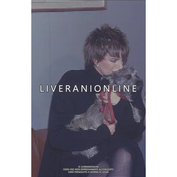 DIAP-RETROSPETTIVA LIZA MINELLI CANTANTE NELLA FOTO LIZA MINELLI A MILANO NELL\'ANNO 1989 AG ALDO LIVERANI SAS