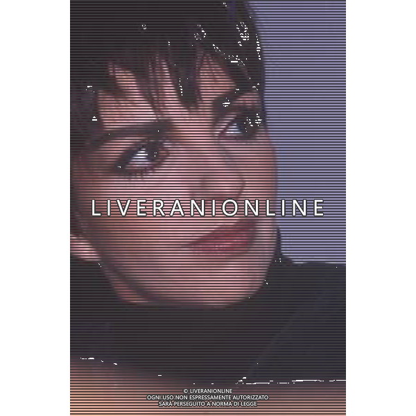 DIAP-RETROSPETTIVA LIZA MINELLI CANTANTE NELLA FOTO LIZA MINELLI A MILANO NELL\'ANNO 1990 AG ALDO LIVERANI SAS