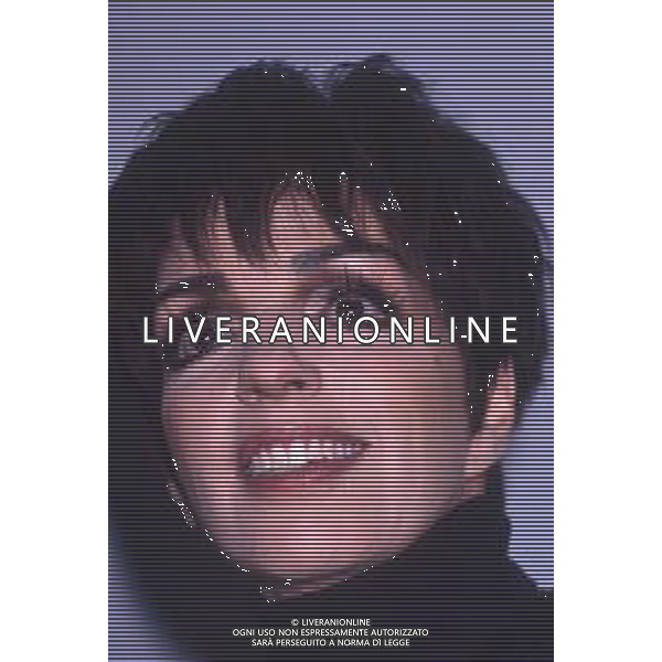 DIAP-RETROSPETTIVA LIZA MINELLI CANTANTE NELLA FOTO LIZA MINELLI A MILANO NELL\'ANNO 1990 AG ALDO LIVERANI SAS