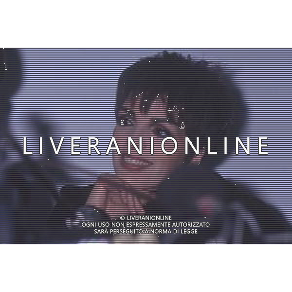 DIAP-RETROSPETTIVA LIZA MINELLI CANTANTE NELLA FOTO LIZA MINELLI A MILANO NELL\'ANNO 1990 AG ALDO LIVERANI SAS