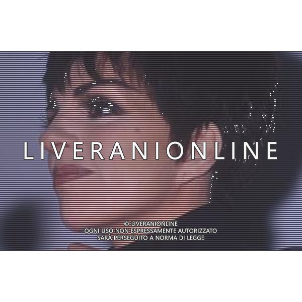 DIAP-RETROSPETTIVA LIZA MINELLI CANTANTE NELLA FOTO LIZA MINELLI A MILANO NELL\'ANNO 1990 AG ALDO LIVERANI SAS
