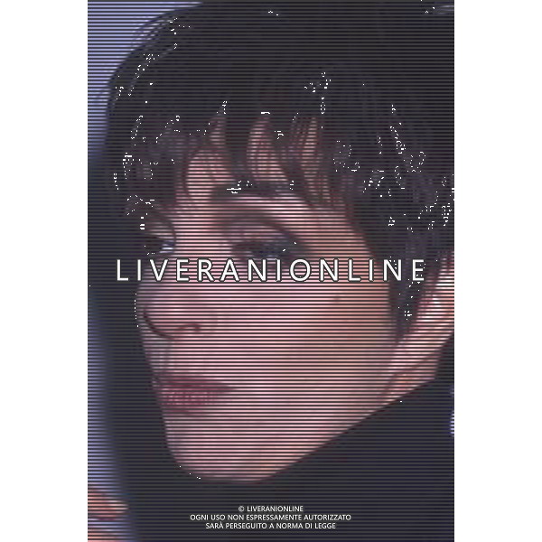 DIAP-RETROSPETTIVA LIZA MINELLI CANTANTE NELLA FOTO LIZA MINELLI A MILANO NELL\'ANNO 1990 AG ALDO LIVERANI SAS