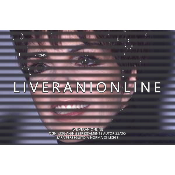 DIAP-RETROSPETTIVA LIZA MINELLI CANTANTE NELLA FOTO LIZA MINELLI A MILANO NELL\'ANNO 1990 AG ALDO LIVERANI SAS