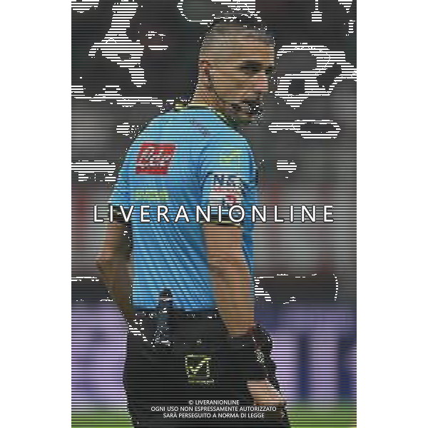 Milan vs Fiorentina nella foto l\'arbitro Livio Marinelli di Tivoli (Roma) Milano 19-10-2025 Stadio Giuseppe Meazza - San Siro Milan vs Fiorentina Campionato Serie A Enilive - 7a giornata foto Roberto Garavaglia/Agenzia Aldo Liverani sas