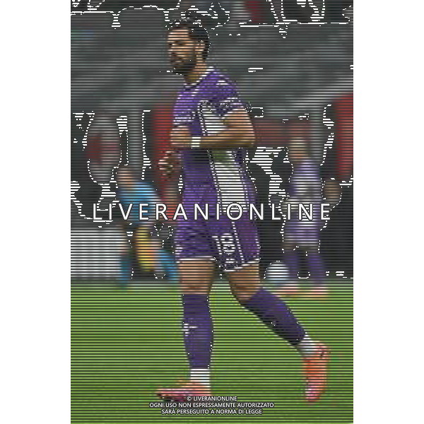 Milan vs Fiorentina nella foto Pablo Marì (Fiorentina) Milano 19-10-2025 Stadio Giuseppe Meazza - San Siro Milan vs Fiorentina Campionato Serie A Enilive - 7a giornata foto Roberto Garavaglia/Agenzia Aldo Liverani sas