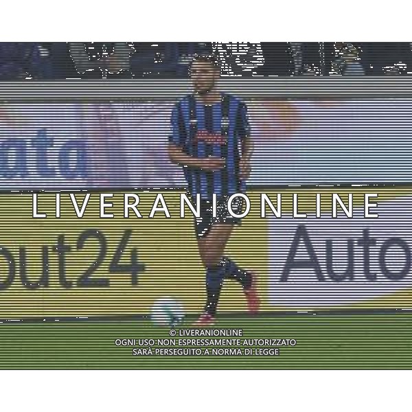 Berat Djimsiti of Atalanta BC play the ball during Atalanta BC vs SS Lazio, 7° Serie A Enilive 2025-26 game at New Balance arena in Bergamo (BG), Italy, on October 19, 2025. (Photo by Davide Casentini) AG ALDO LIVERANI SAS