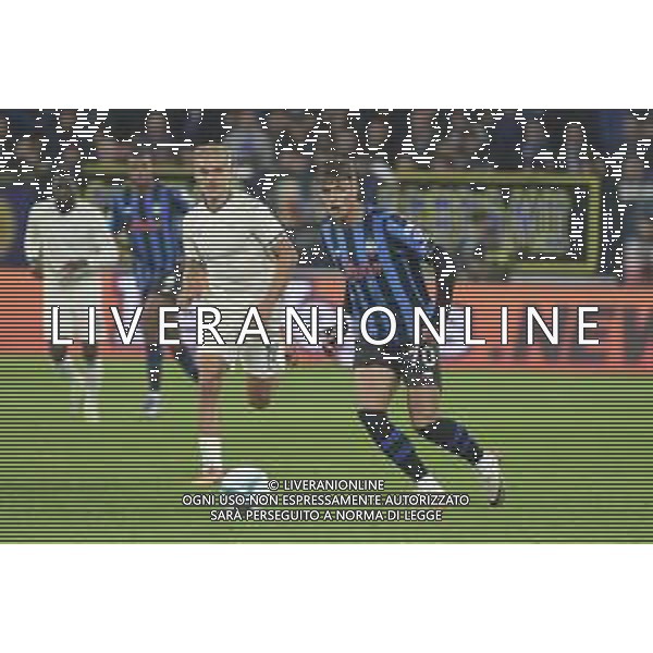Daniel Maldini of Atalanta BC play the ball during Atalanta BC vs SS Lazio, 7° Serie A Enilive 2025-26 game at New Balance arena in Bergamo (BG), Italy, on October 19, 2025. (Photo by Davide Casentini) AG ALDO LIVERANI SAS