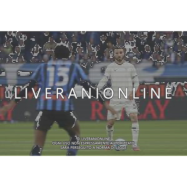 during Atalanta BC vs SS Lazio, 7° Serie A Enilive 2025-26 game at New Balance arena in Bergamo (BG), Italy, on October 19, 2025. (Photo by Davide Casentini) AG ALDO LIVERANI SAS