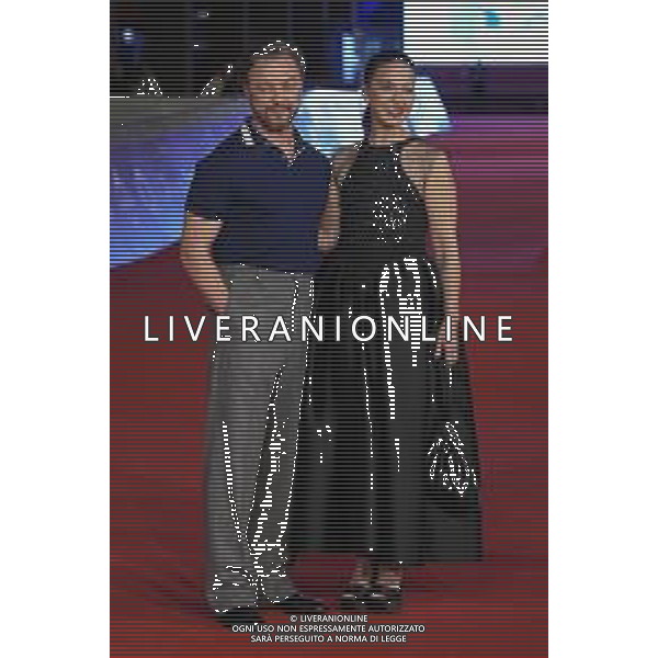 Roma 19 Ottobre 2025 Rome Film Fest - Red Carpet del Film ‘CALIFORNIA SCHEMIN’ Nella Foto: James McAvoy, Lisa Liberati Photo Credit: Andrea Bracaglia- AGENZIA ALDO LIVERANI SAS