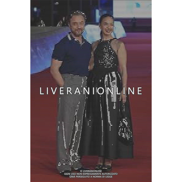 Roma 19 Ottobre 2025 Rome Film Fest - Red Carpet del Film ‘CALIFORNIA SCHEMIN’ Nella Foto: James McAvoy, Lisa Liberati Photo Credit: Andrea Bracaglia- AGENZIA ALDO LIVERANI SAS