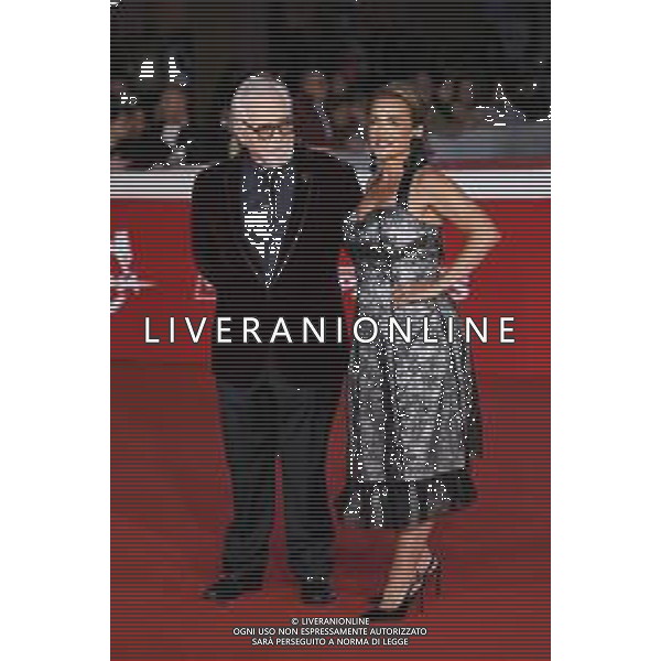 Roma 19 Ottobre 2025 Rome Film Fest - Red Carpet del Film ‘GLENROTHAN’ Nella Foto: Brian Cox, Nicole Ansari Cox Photo Credit: Andrea Bracaglia- AGENZIA ALDO LIVERANI SAS