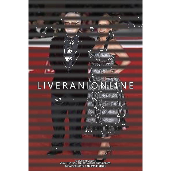 Roma 19 Ottobre 2025 Rome Film Fest - Red Carpet del Film ‘GLENROTHAN’ Nella Foto: Brian Cox, Nicole Ansari Cox Photo Credit: Andrea Bracaglia- AGENZIA ALDO LIVERANI SAS