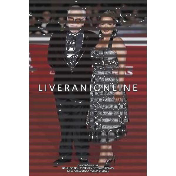 Roma 19 Ottobre 2025 Rome Film Fest - Red Carpet del Film ‘GLENROTHAN’ Nella Foto: Brian Cox, Nicole Ansari Cox Photo Credit: Andrea Bracaglia- AGENZIA ALDO LIVERANI SAS
