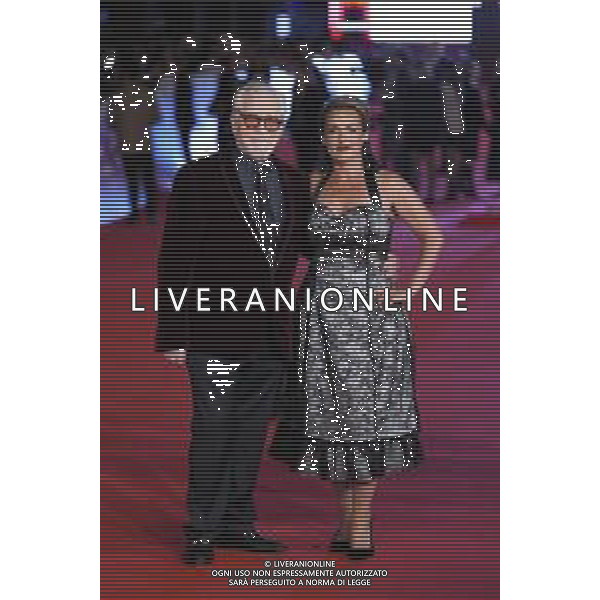 Roma 19 Ottobre 2025 Rome Film Fest - Red Carpet del Film ‘GLENROTHAN’ Nella Foto: Brian Cox, Nicole Ansari Cox Photo Credit: Andrea Bracaglia- AGENZIA ALDO LIVERANI SAS