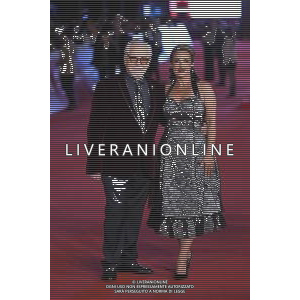 Roma 19 Ottobre 2025 Rome Film Fest - Red Carpet del Film ‘GLENROTHAN’ Nella Foto: Brian Cox, Nicole Ansari Cox Photo Credit: Andrea Bracaglia- AGENZIA ALDO LIVERANI SAS