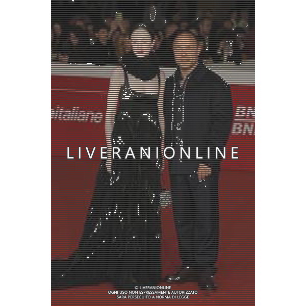 Roma 19 Ottobre 2025 Rome Film Fest - Red Carpet del Film ‘GOOD BOY’ Nella Foto: Stephen Graham, Andrea Riseborough Photo Credit: Andrea Bracaglia- AGENZIA ALDO LIVERANI SAS