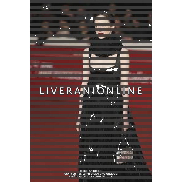 Roma 19 Ottobre 2025 Rome Film Fest - Red Carpet del Film ‘GOOD BOY’ Nella Foto: Andrea Riseborough Photo Credit: Andrea Bracaglia- AGENZIA ALDO LIVERANI SAS