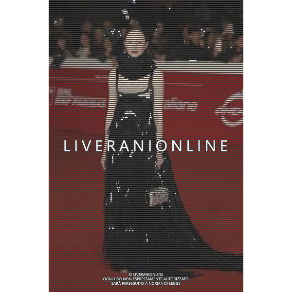 Roma 19 Ottobre 2025 Rome Film Fest - Red Carpet del Film ‘GOOD BOY’ Nella Foto: Andrea Riseborough Photo Credit: Andrea Bracaglia- AGENZIA ALDO LIVERANI SAS