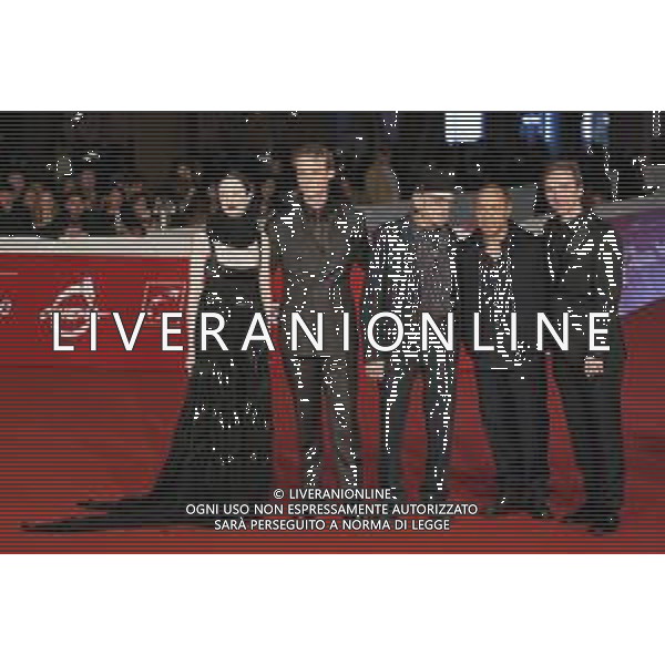 Roma 19 Ottobre 2025 Rome Film Fest - Red Carpet del Film ‘GOOD BOY’ Nella Foto: Andrea Riseborough, Anson Boon, Jeremy Thomas, Stephen Graham, Jan Komasa Photo Credit: Andrea Bracaglia- AGENZIA ALDO LIVERANI SAS