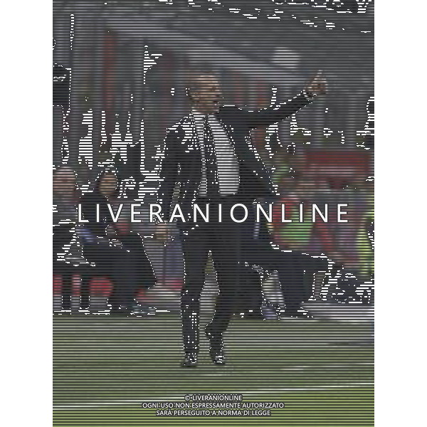 MASSIMILIANO ALLEGRI -MILAN - FIORENTINA CAMPIONATO CALCIO SERIE A 19.10.2025 ©PAOLO GIAMPIETRI - AGENZIA ALDO LIVERANI SAS