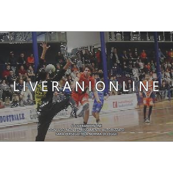 IMOLA 20 10 2025 PALLAMANO ROMAGNA-MONTEPRANDONE 29-14 SERIE A1 SILVER NELLA FOTO GIANLUCA LEGA PALLAMANO ROMAGNA ©SANNA - AGENZIA ALDO LIVERANI SAS