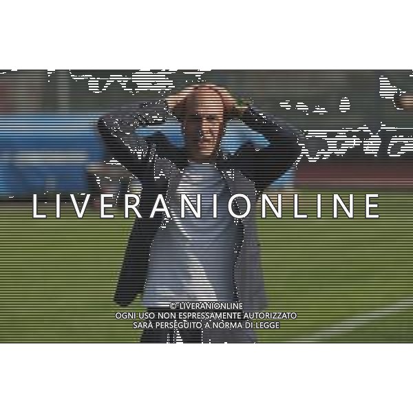 IMOLA 19 10 2025 IMOLESE CALCIO-LENTIGIONE 0-1 NELLA FOTO IVAN MARCELO POTEPAN ALLENATORE DELL\'IMOLESE CALCIO ©SANNA - AGENZIA ALDO LIVERANI SAS