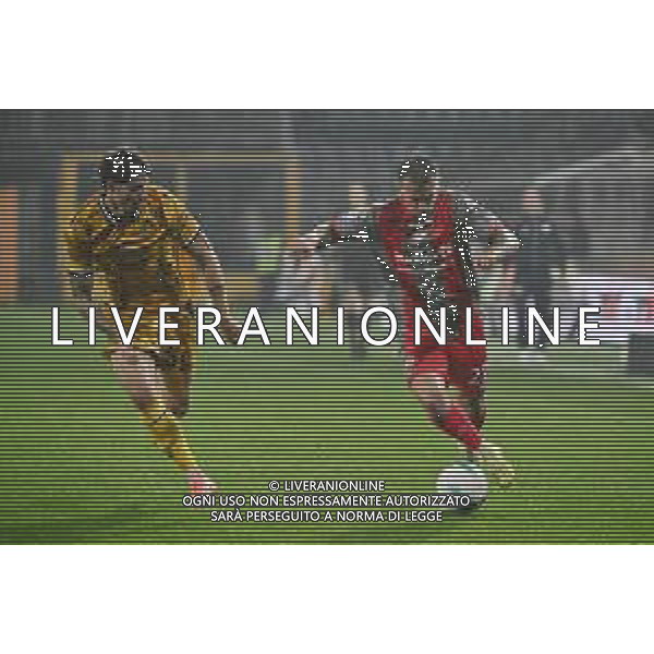 TVRG Cremonese vs Udinese nella foto Alessandro Zanoli (Udinese) e Jari Vandeputte (Cremonese) Cremona 20-10-2025 Stadio Giovanni Zini Cremonese vs Udinese Campionato Serie A Enilive - 7a giornata foto Roberto Garavaglia/Agenzia Aldo Liverani sas