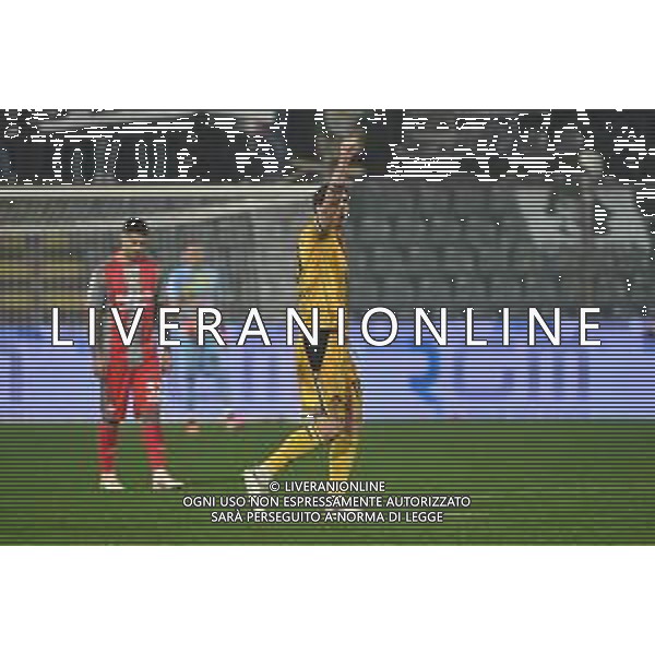 TVRG Cremonese vs Udinese nella foto Nicolò Zaniolo (Udinese) esultanza dopo il gol dell\'1 a 1 Cremona 20-10-2025 Stadio Giovanni Zini Cremonese vs Udinese Campionato Serie A Enilive - 7a giornata foto Roberto Garavaglia/Agenzia Aldo Liverani sas