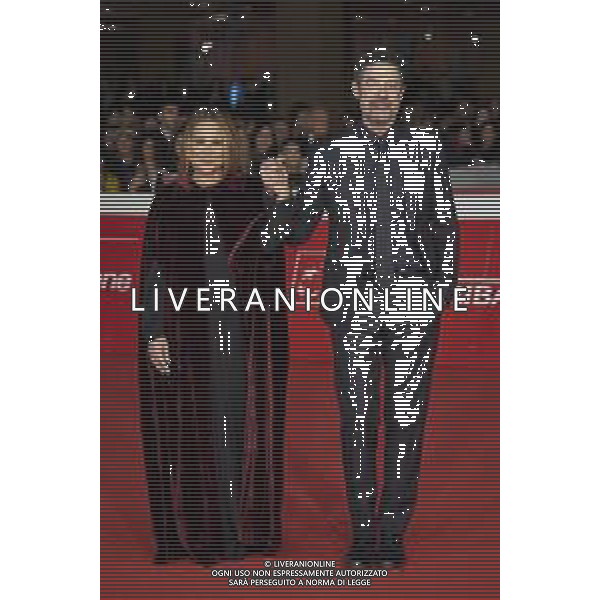 Roma 20 Ottobre 2025 Roma Film Fest - Red Carpet - "Guerrieri ‚“ La Regola Dell\'Equilibrio" Nella Foto: Alessandro Gassmann, Sabrina Knaflitz Foto Credit: Andrea Bracaglia AG ALDO LIVERANI SAS