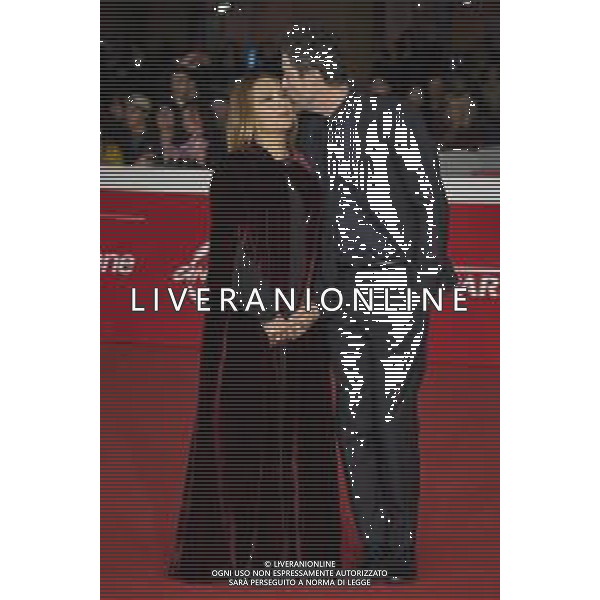 Roma 20 Ottobre 2025 Roma Film Fest - Red Carpet - "Guerrieri ‚“ La Regola Dell\'Equilibrio" Nella Foto: Alessandro Gassmann, Sabrina Knaflitz Foto Credit: Andrea Bracaglia AG ALDO LIVERANI SAS