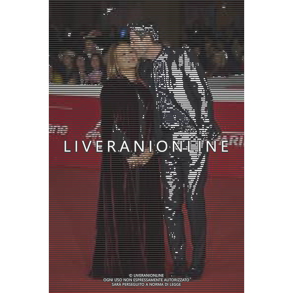 Roma 20 Ottobre 2025 Roma Film Fest - Red Carpet - "Guerrieri ‚“ La Regola Dell\'Equilibrio" Nella Foto: Alessandro Gassmann, Sabrina Knaflitz Foto Credit: Andrea Bracaglia AG ALDO LIVERANI SAS