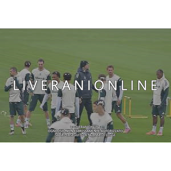 TVMV-Torino 21.10.2025 Continassa © Manuela Viganti/Agenzia Aldo Liverani Allenamento Juventus Rifinitura partita Champions League Real Madrid vs Juventus Nella foto: igor tudor ©TVMV Viganti - AGENZIA ALDO LIVERANI SAS