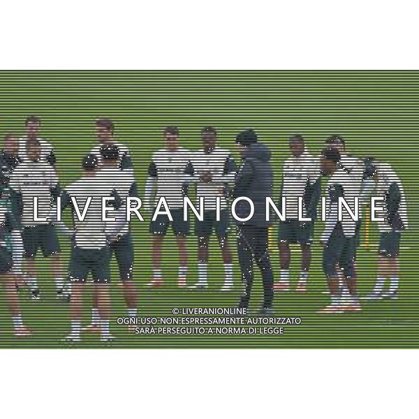 TVMV-Torino 21.10.2025 Continassa © Manuela Viganti/Agenzia Aldo Liverani Allenamento Juventus Rifinitura partita Champions League Real Madrid vs Juventus Nella foto: igor tudor ©TVMV Viganti - AGENZIA ALDO LIVERANI SAS