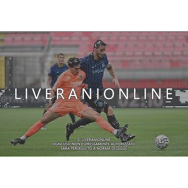 TVRG Inter Under23 vs Renate nella foto Nicola Anelli (Renate) e Giuseppe Prestia (Inter Under23) Monza 21-10-2025 U-Power Stadium Inter Under23 vs Renate Campionato Serie C girone A - 9a giornata foto Roberto Garavaglia/Agenzia Aldo Liverani sas