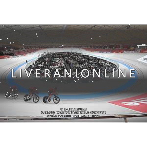 21-10-2025 Allenamento Mondiali Pista Santiago Del Cile 2025; Santiago Del Cile - Velodromo Penalolen; ©SIROTTI - AGENZIA ALDO LIVERANI SAS