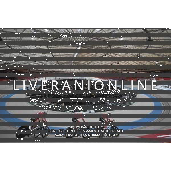21-10-2025 Allenamento Mondiali Pista Santiago Del Cile 2025; Santiago Del Cile - Velodromo Penalolen; ©SIROTTI - AGENZIA ALDO LIVERANI SAS